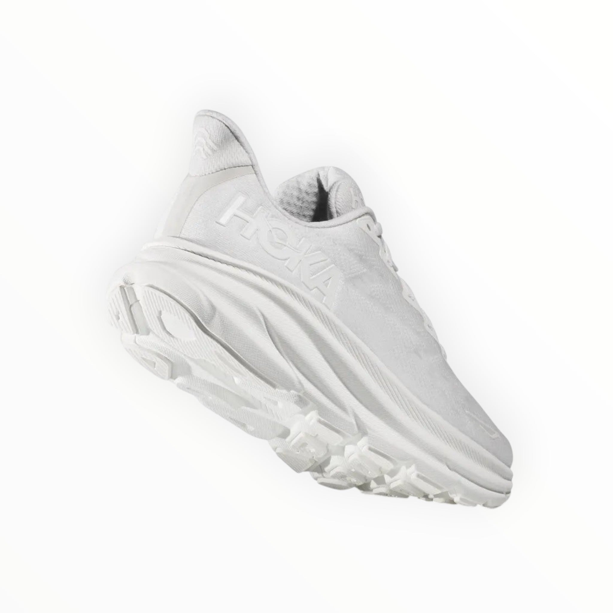 WOMEN HOKA CLIFTON 9 RUNNING SHOES (White) - SS23