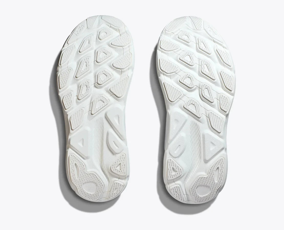 WOMEN HOKA CLIFTON 9 RUNNING SHOES (White) - SS23