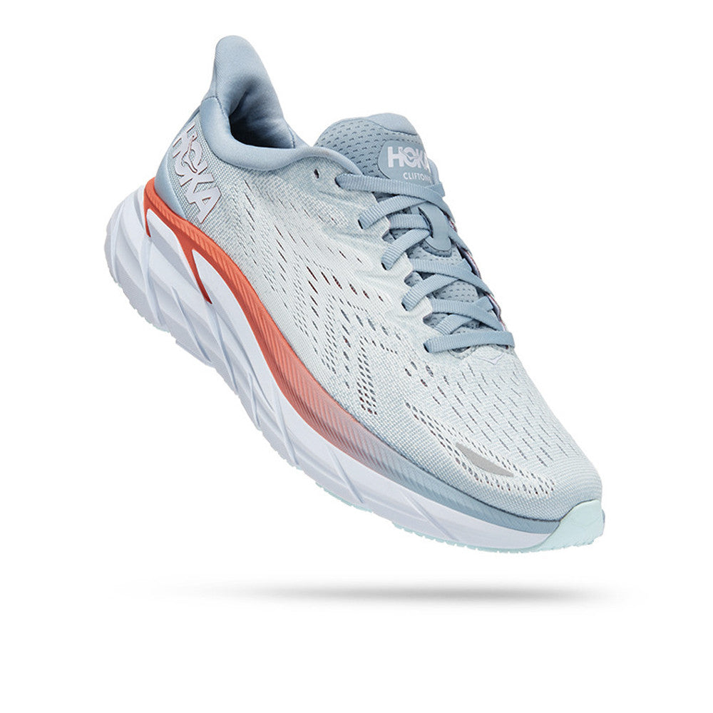 HOKA CLIFTON 8 WOMEN'S RUNNING SHOES - Blue Fog/Plein Air