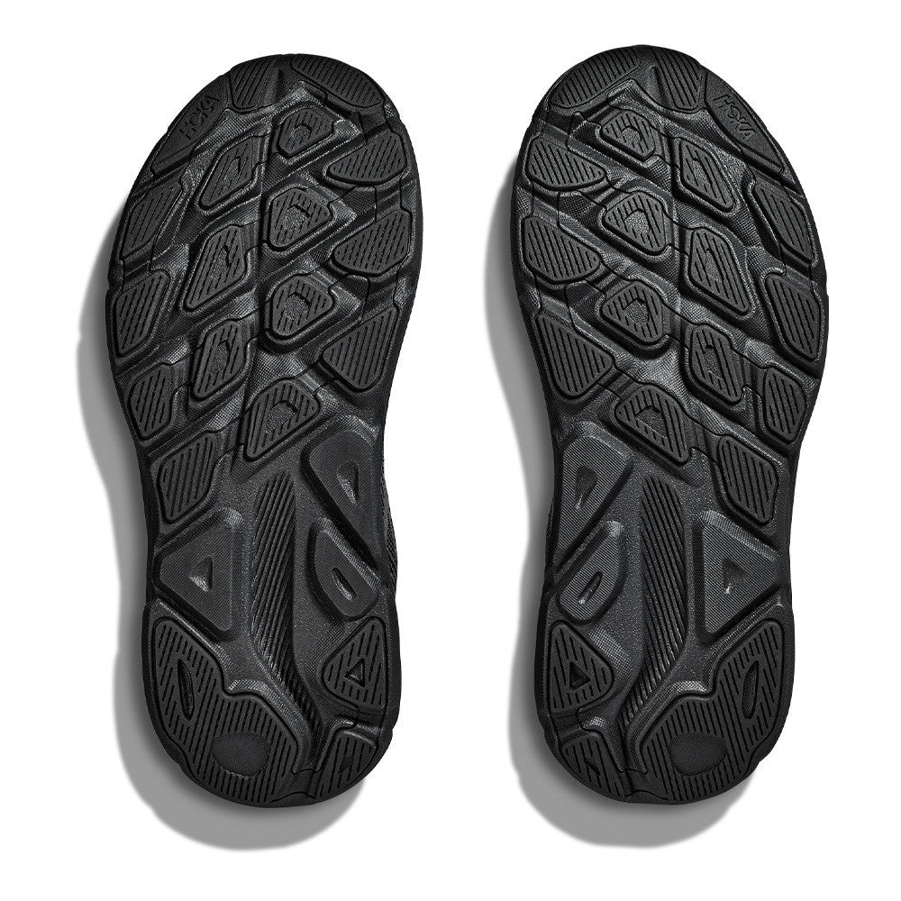 MEN HOKA CLIFTON 9 RUNNING SHOES (Black) - SS23