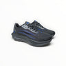 EWW Sports Shoes Alo Runner black and blue lightweight low-top sneakers with breathable mesh and cushioned midsole.