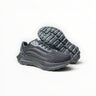 EWW Sports Shoes Alo Runner women's black and grey lightweight lifestyle sneakers with cushioned soles and breathable mesh.