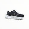 EWW Sports Shoes Alo Runner men's black and white lightweight running sneaker with a cushioned white midsole.