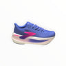 EWW Sports Shoes Men's Glycerin Max 2 running shoes in blue with pink accents and thick white and purple sole.