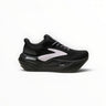 EWW Sports Shoes Brooks Glycerin Max Comfort men's triple black low-top running shoe with thick cushioned sole.