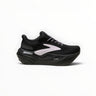 EWW Sports Shoes Brooks Glycerin Max Comfort women's triple black running shoe with thick cushioned sole.