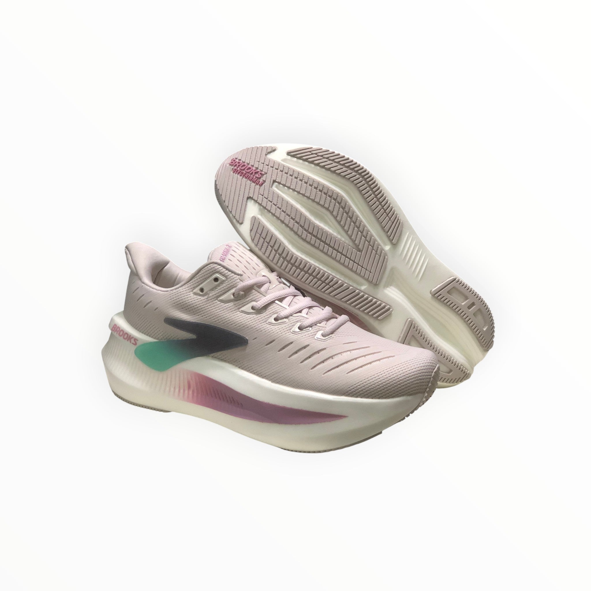 EWW Sports Shoes Glycerin Max 2 men's pink running shoes with plush cushioning and smooth transitions.