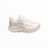 EWW Sports Shoes Men's Hoka Clifton 10 white running shoe with breathable mesh upper and cushioned sole.