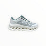 EWW Sports Shoes On Cloudtilt Remix white and light blue trainers with see-through x-ray effect upper and chunky CloudTec Phase™ sole.