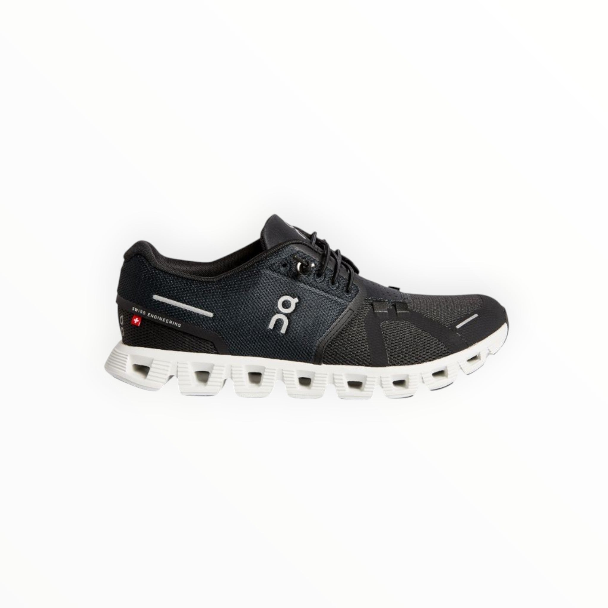 CLOUD 5 MEN'S RUNNING SHOES (Black & White)