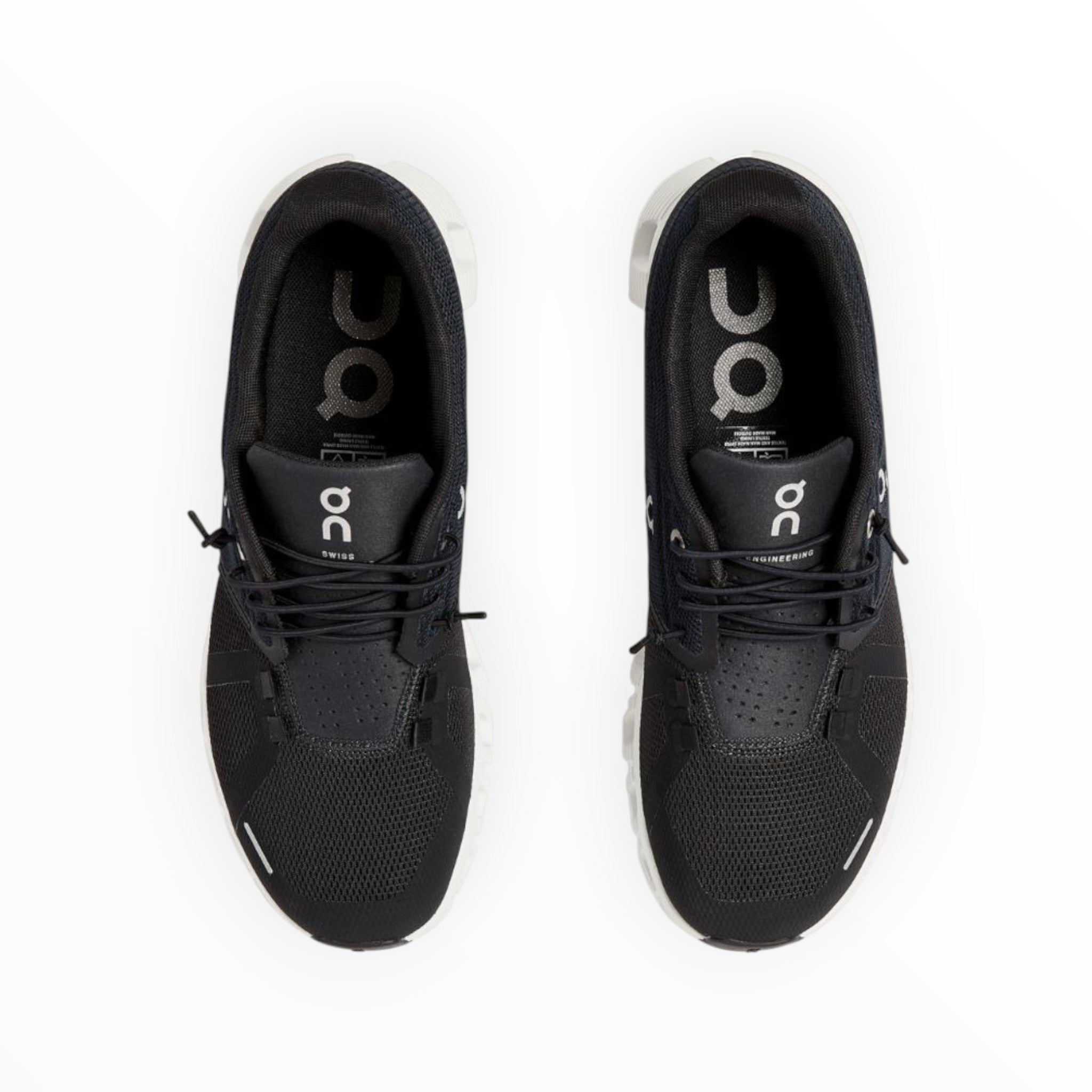 CLOUD 5 MEN'S RUNNING SHOES (Black & White)