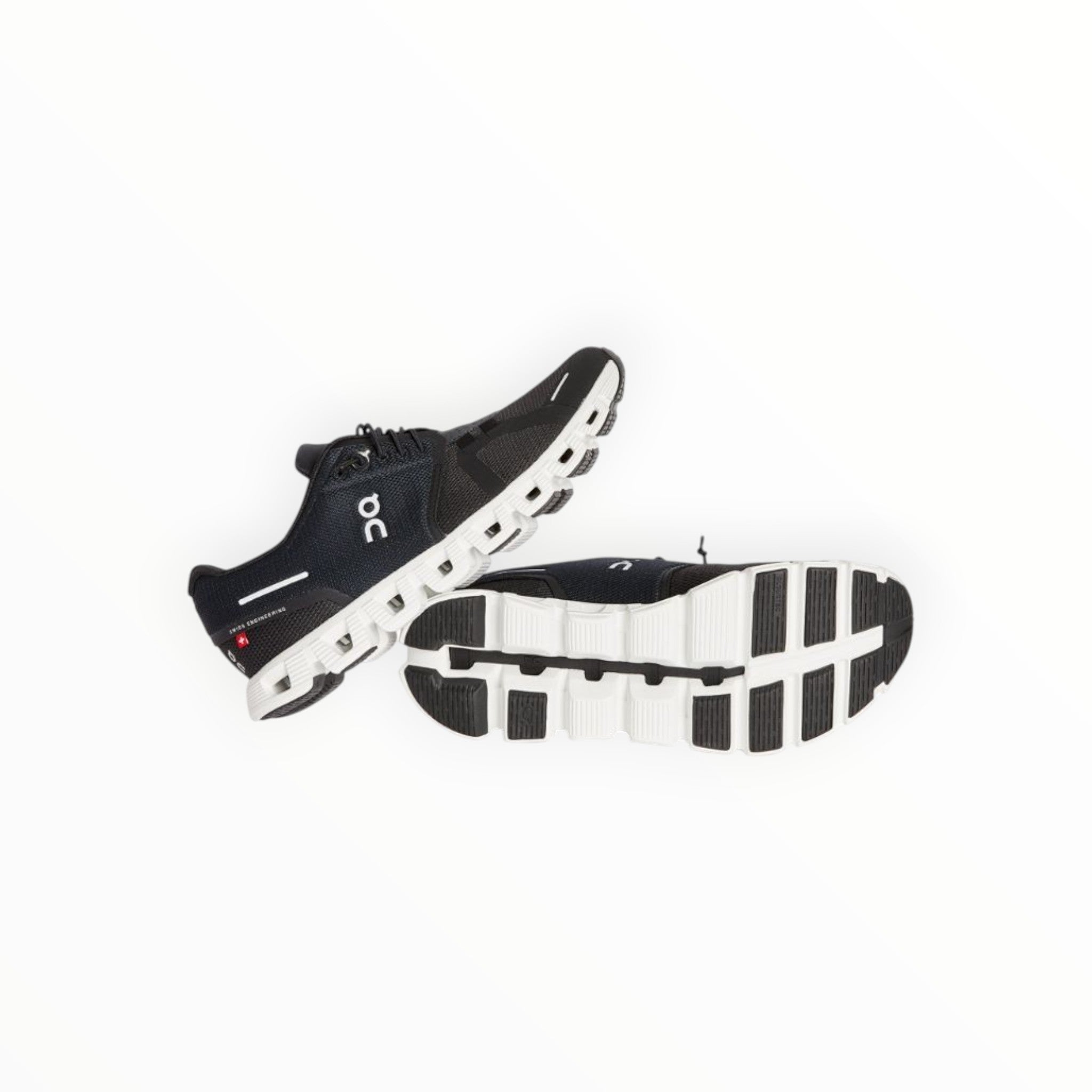 CLOUD 5 WOMEN'S RUNNING SHOES (Black & White)