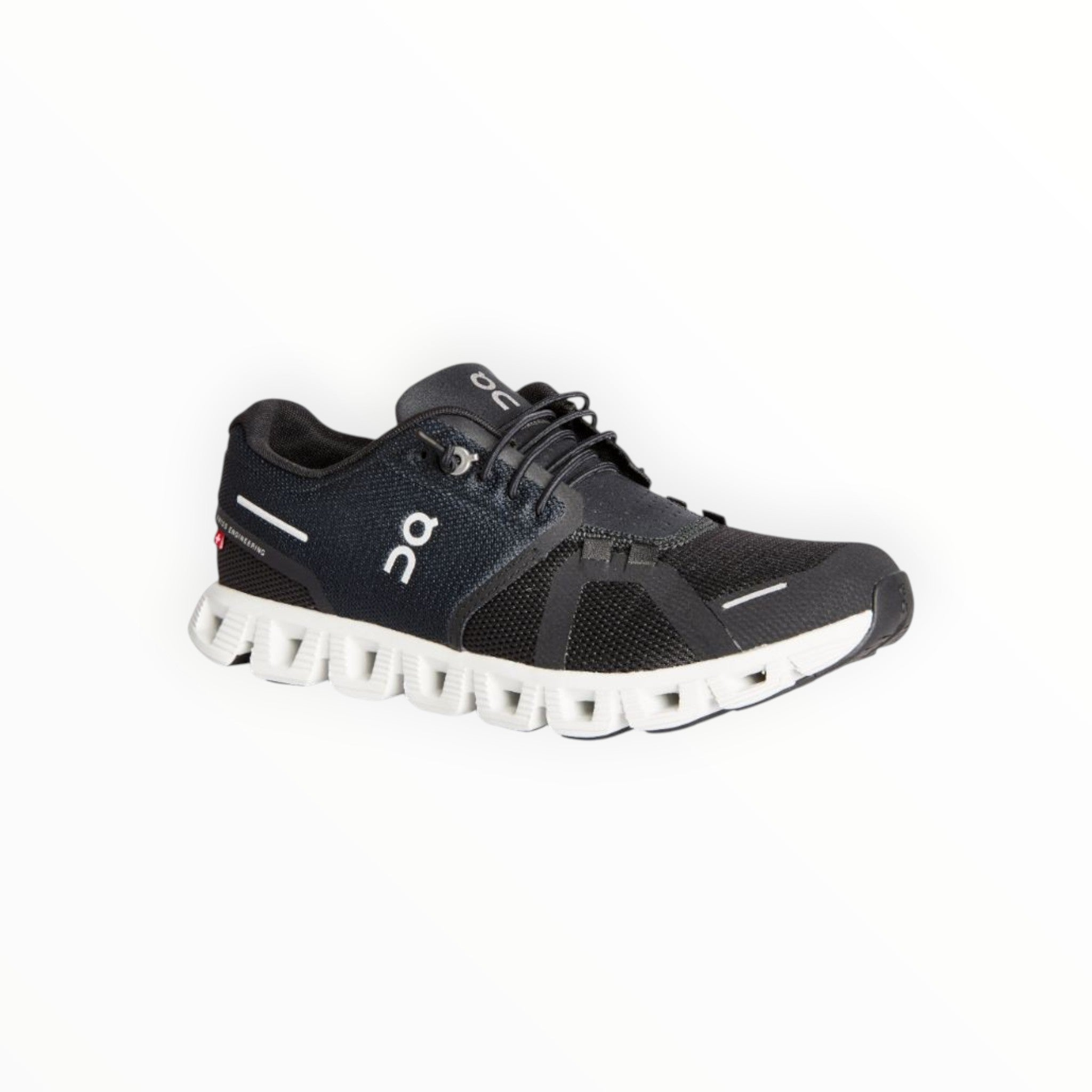 CLOUD 5 MEN'S RUNNING SHOES (Black & White)