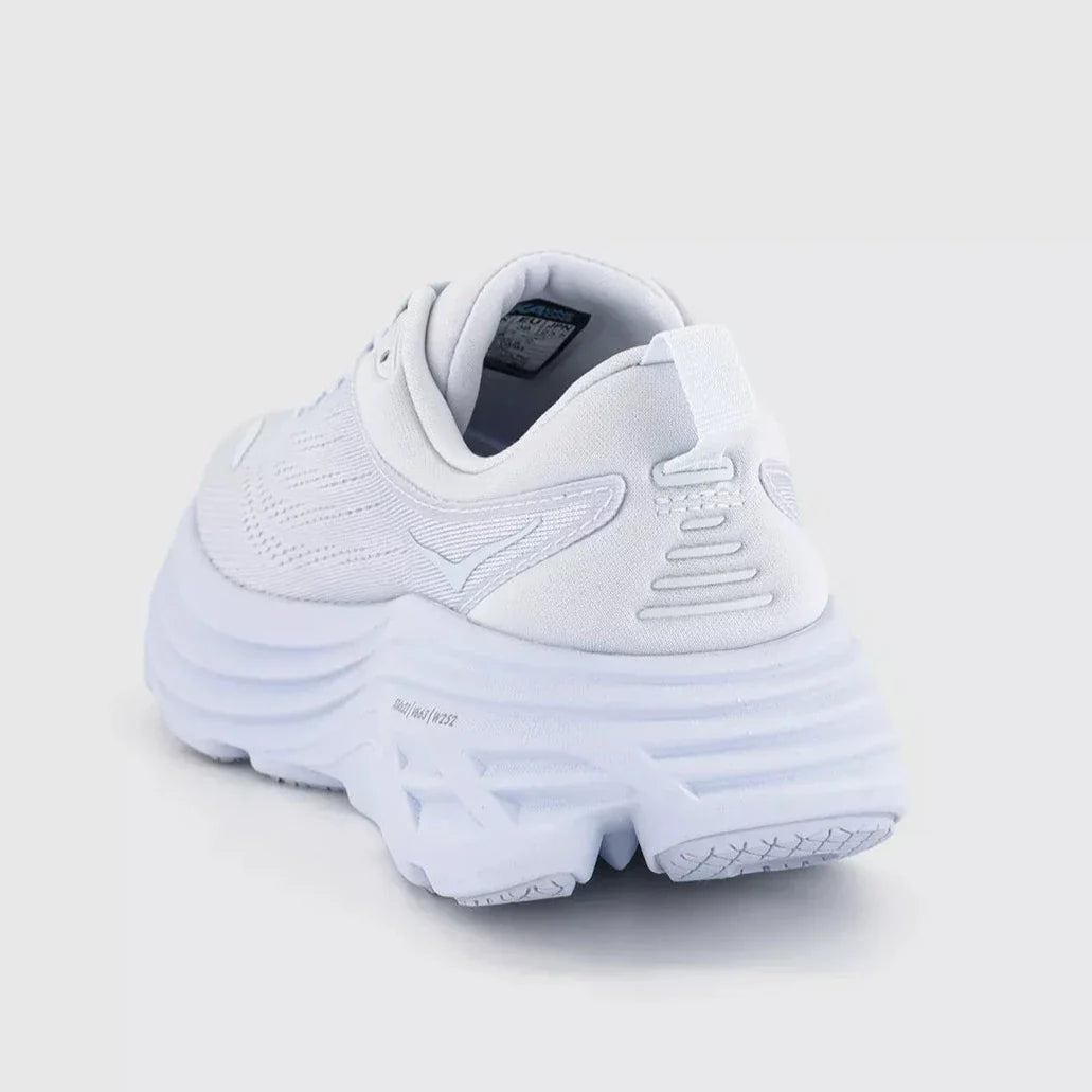 HOKA BONDI 8 WOMEN'S RUNNING SHOES (White) - SS23