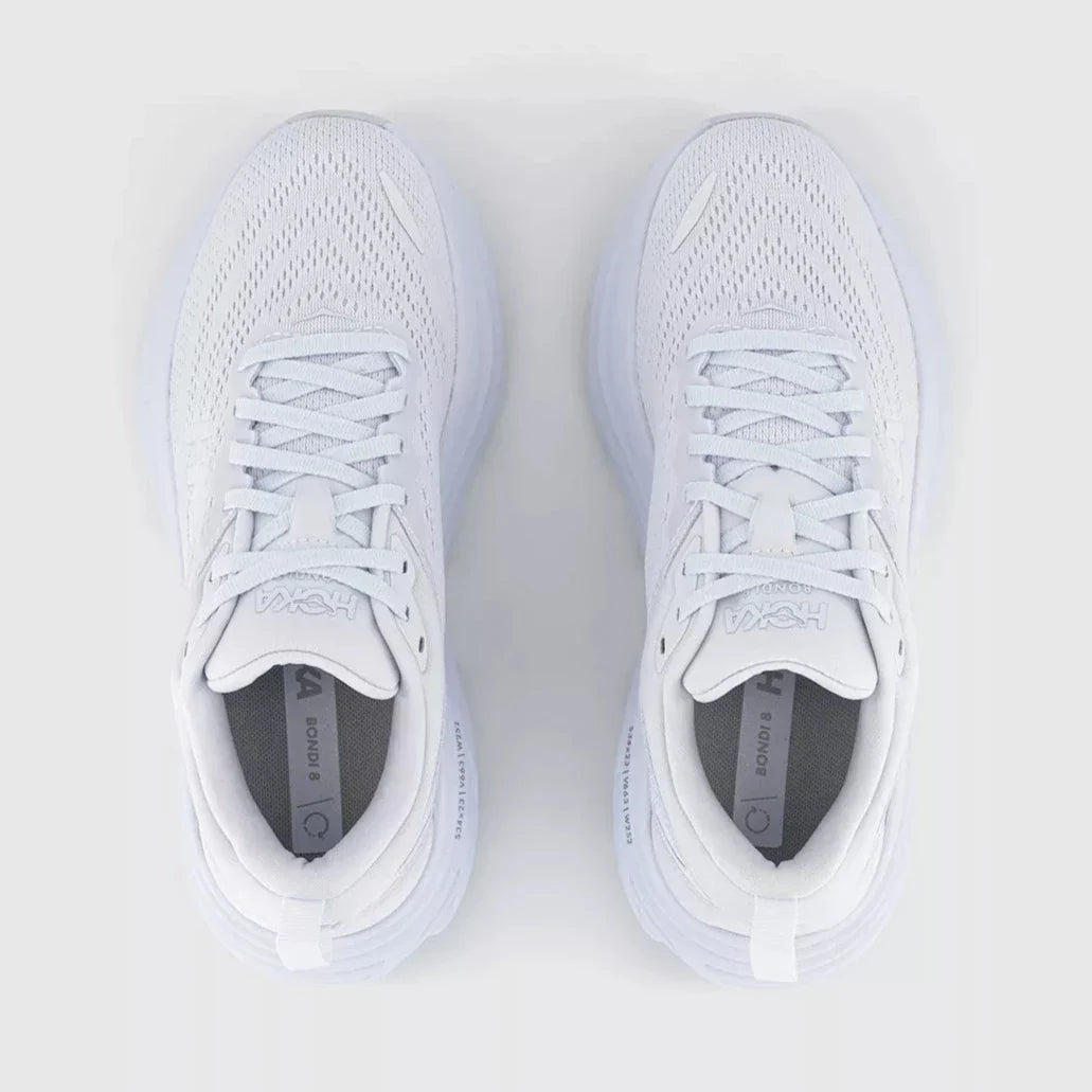 HOKA BONDI 8 MEN'S RUNNING SHOES - White