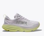 Hoka Bondi 8 Women's Running Shoes (nimbus cloud / luminary green)