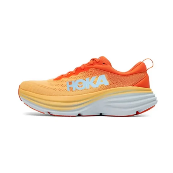 HOKA BONDI 8 MEN'S RUNNING SHOES (Orange)