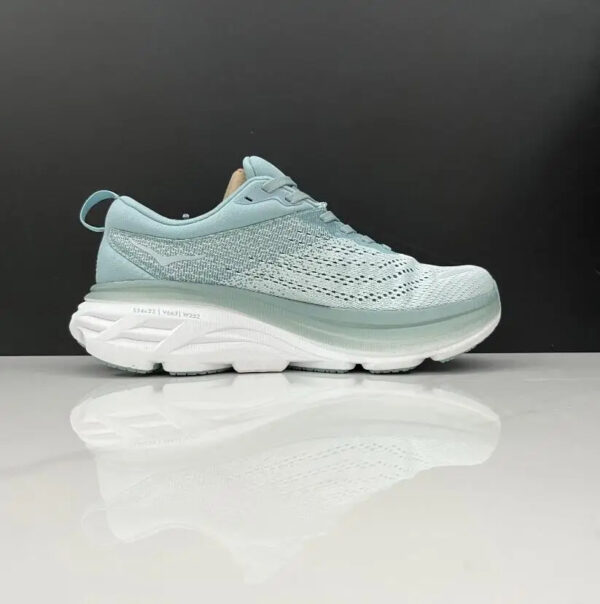 HOKA BONDI 8 MEN'S RUNNING SHOES (Cloud Blue Ice Flow)