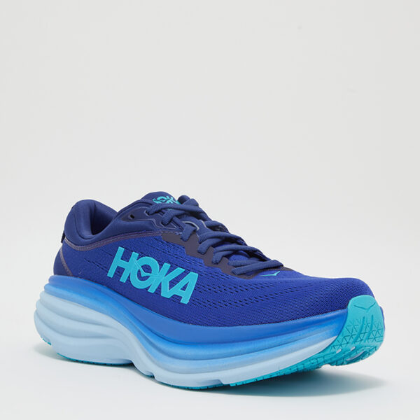 HOKA BONDI 8 MEN'S RUNNING SHOES (Blue)