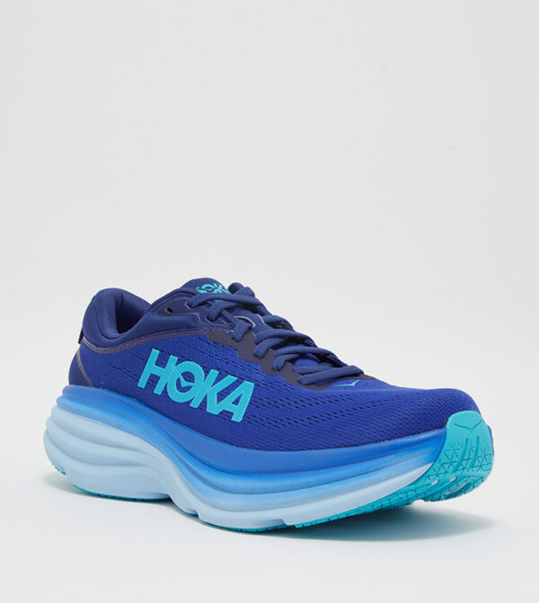 HOKA BONDI 8 MEN'S RUNNING SHOES (Blue)