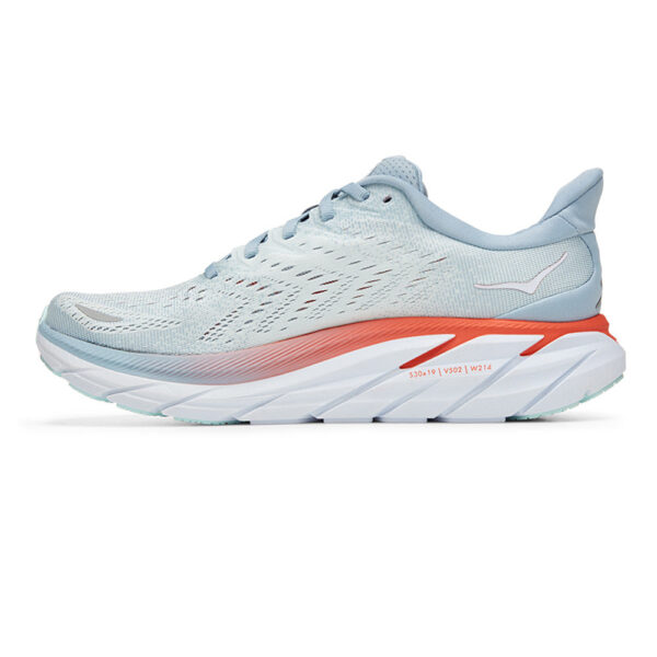 HOKA CLIFTON 8 WOMEN'S RUNNING SHOES (BLUE)