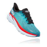 HOKA CLIFTON 8 WOMEN'S RUNNING SHOES (Real Teal / Aquarelle)